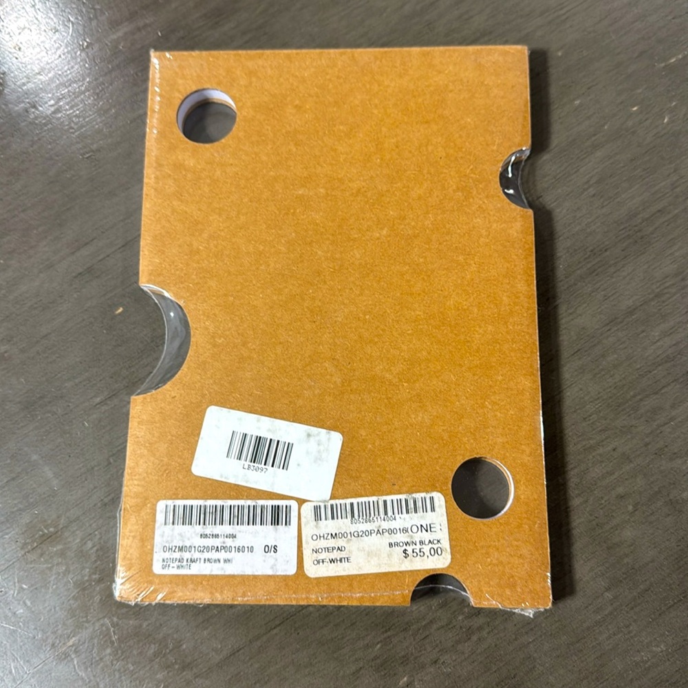 OFF- WHITE NOTEPAD - Picture 2 of 2